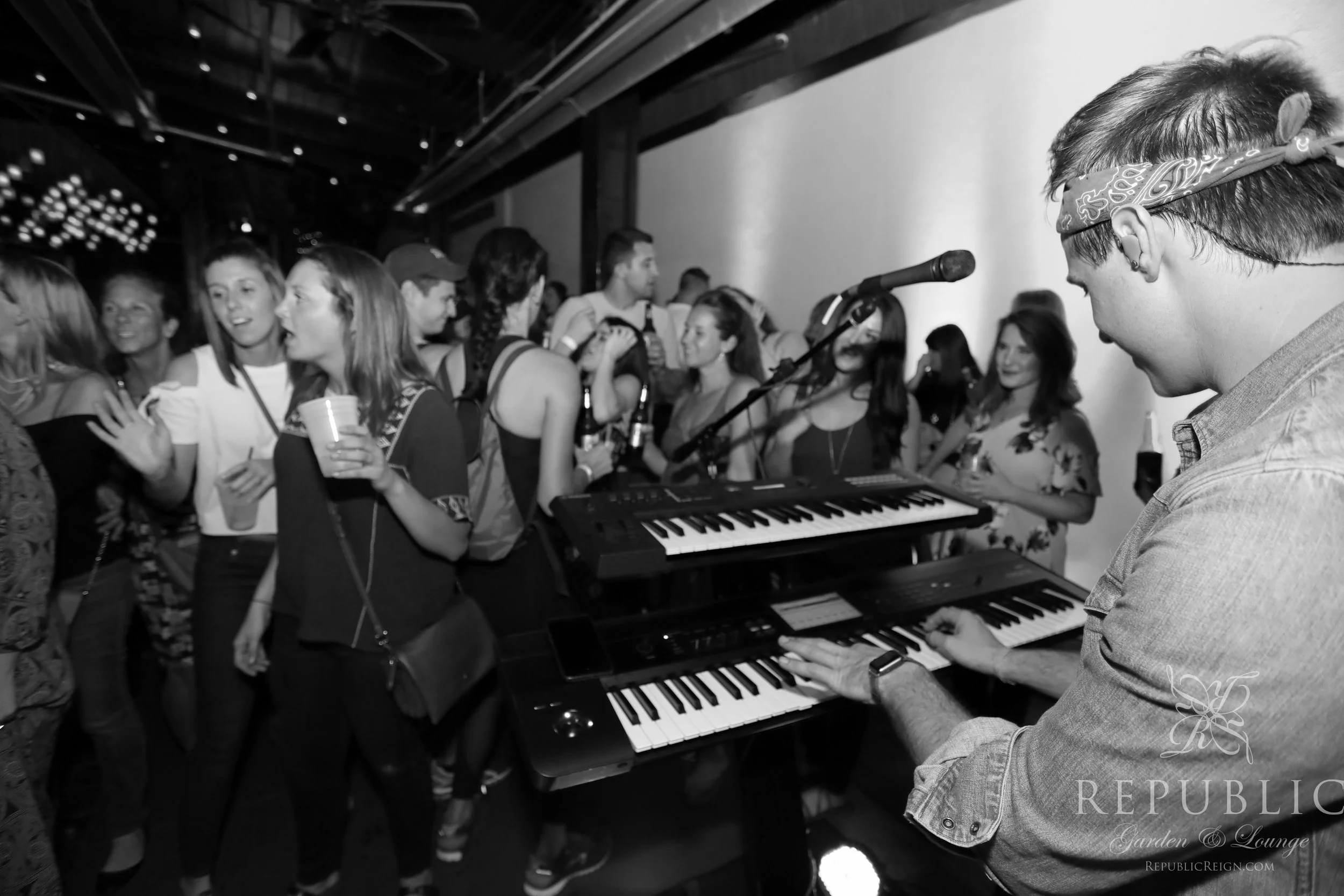 Zach Bedell at a private event